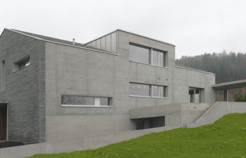 Neubau Einfamilienhaus Hunzenschwil 2011