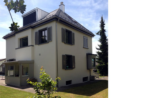Energetische Sanierung Einfamilienhaus Niederlenz 2014